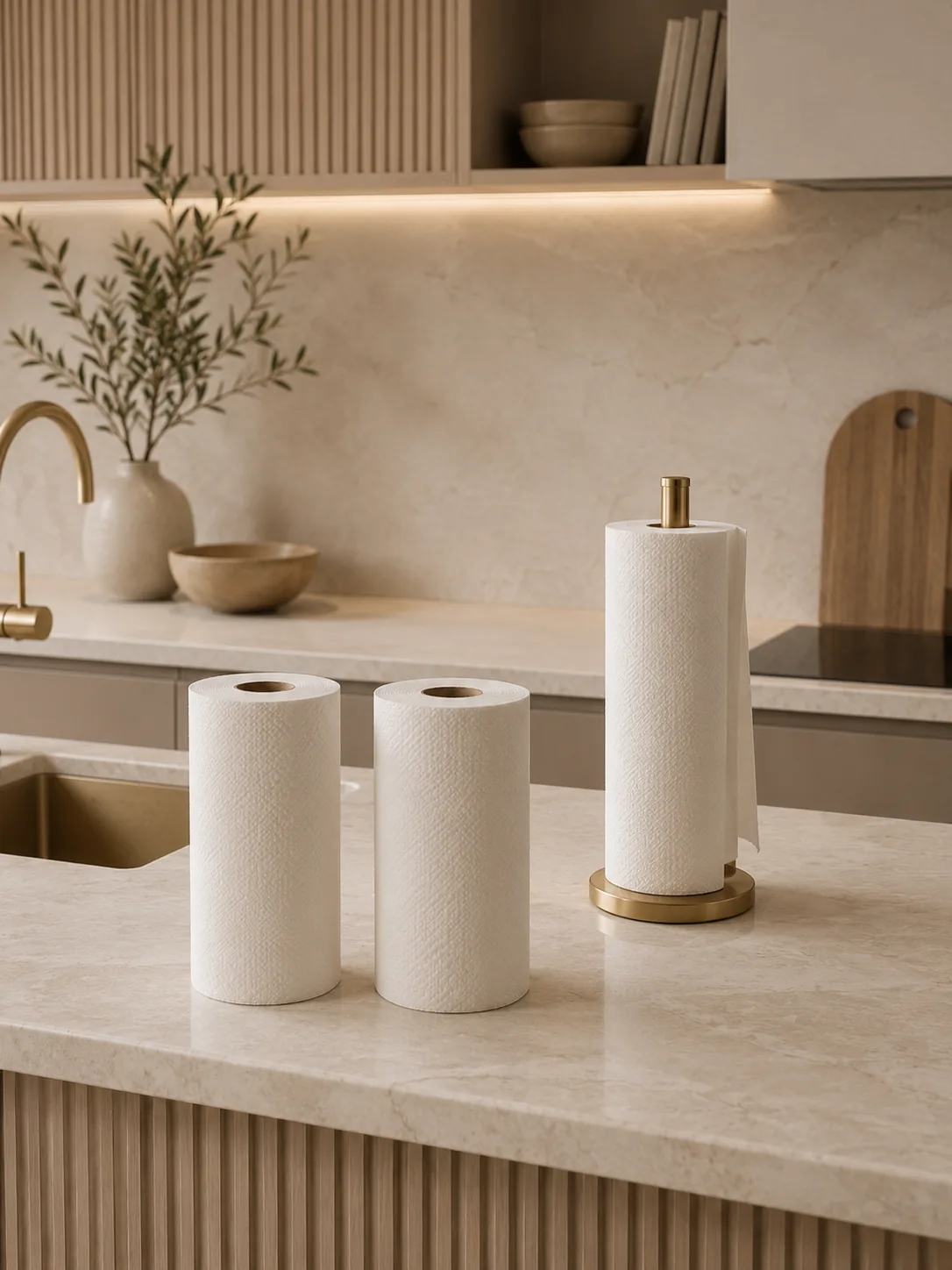 Paperoot kitchen roll shown as a prelaunch concept visual